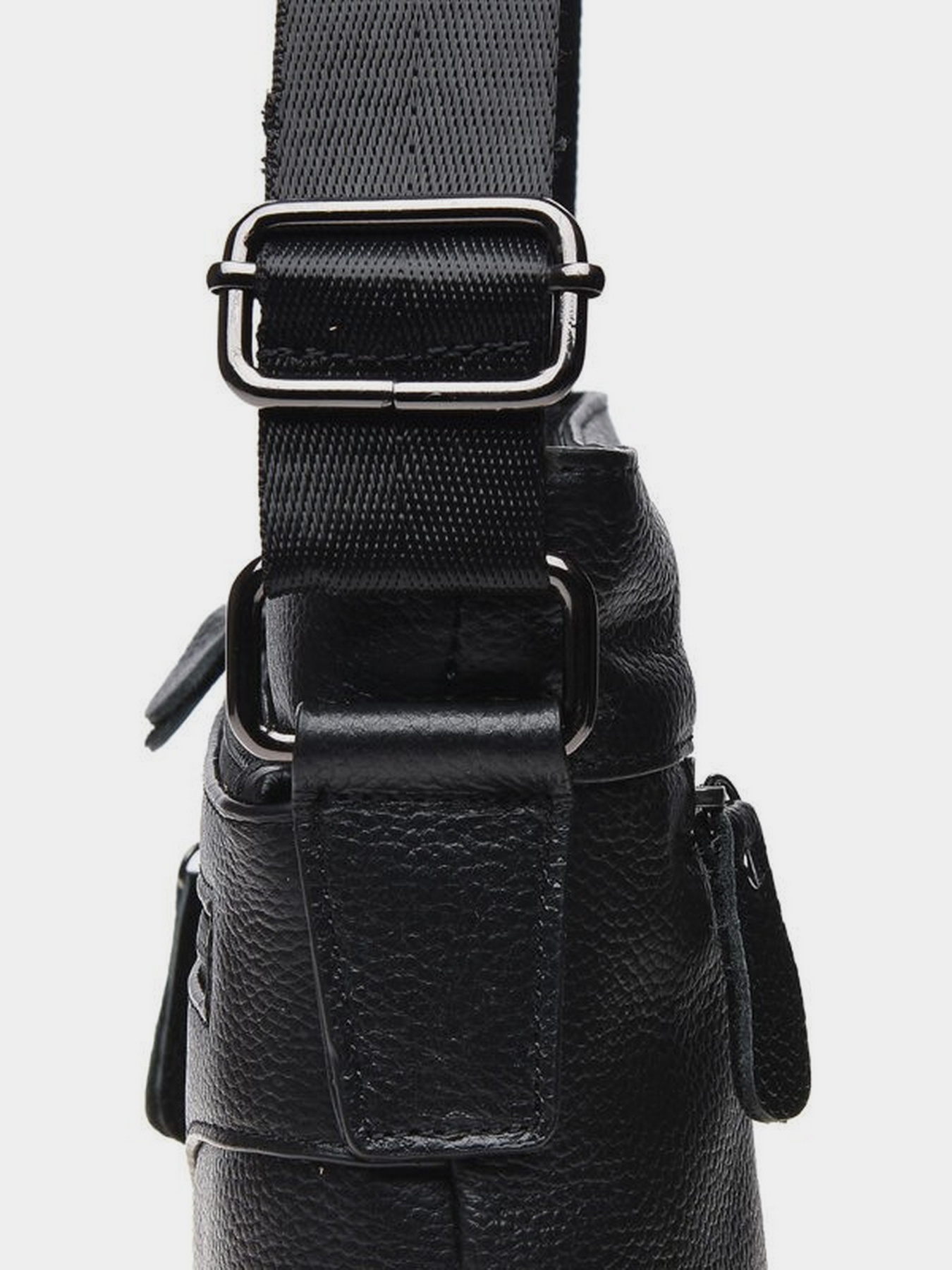 Сумки Borsa Leather модель K17801-black Фото