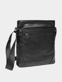 Сумки Borsa Leather модель K17801-black Фото