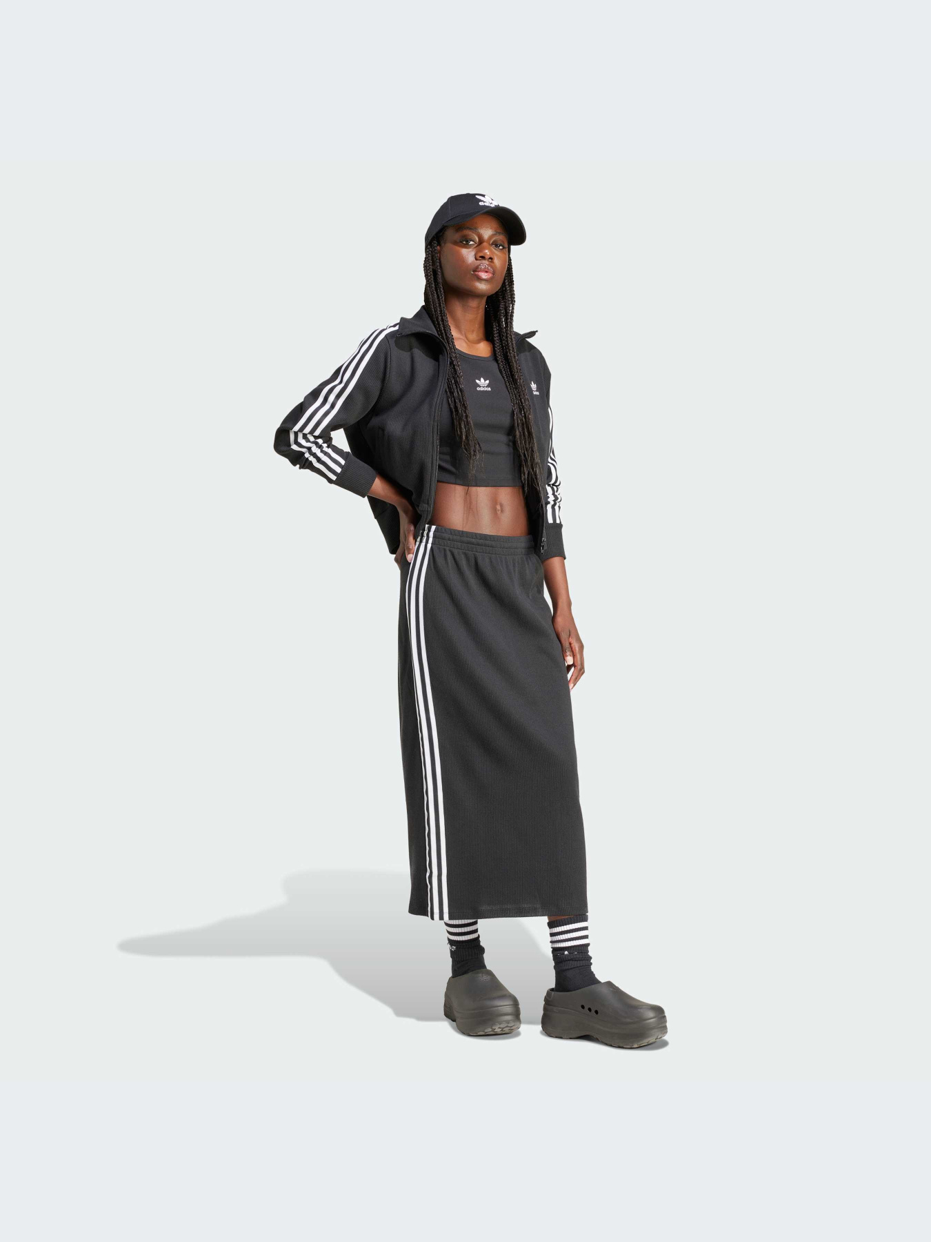 Юбки Adidas Adicolor модель IY7279 Фото