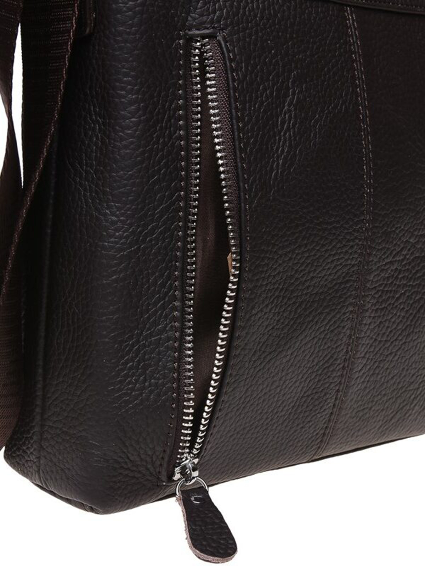 Сумки Borsa Leather модель 1t15502m-brown Фото