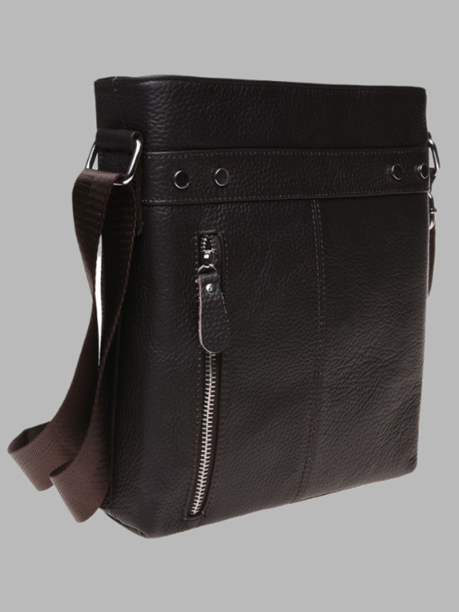 Сумки Borsa Leather модель 1t15502m-brown Фото