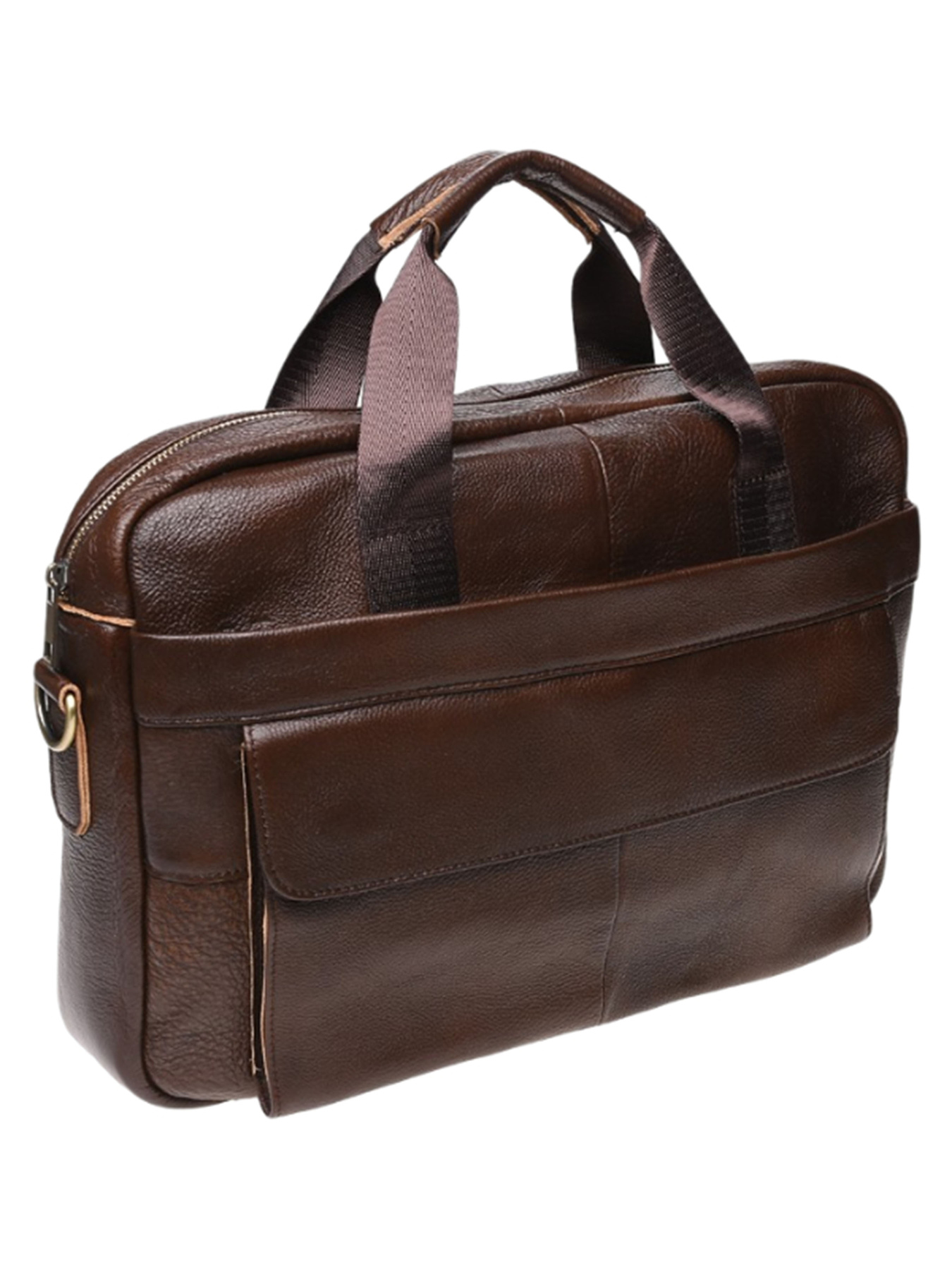 Сумки Borsa Leather модель 1t9036-brown Фото