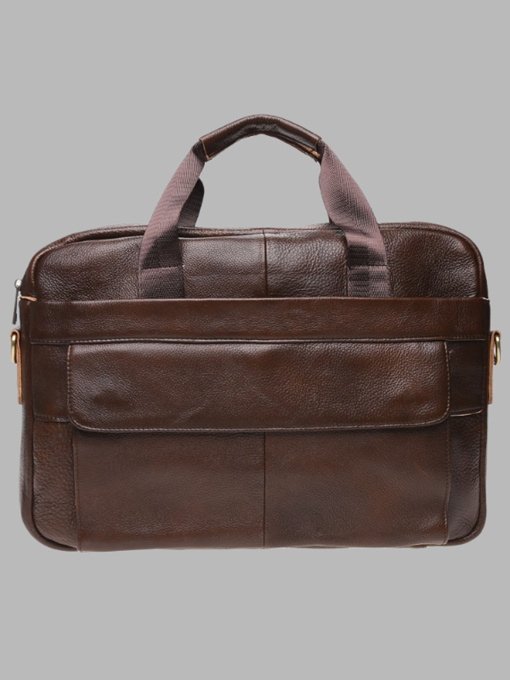 Сумки Borsa Leather модель 1t9036-brown Фото