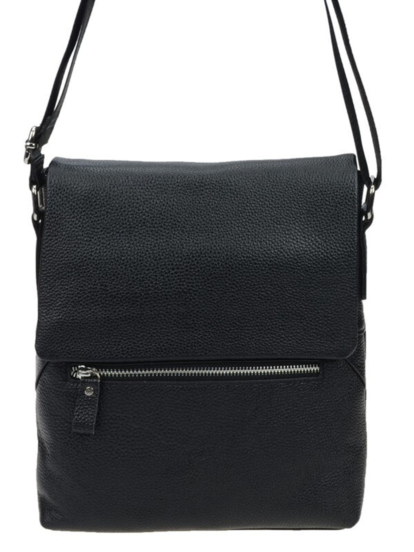 Сумки Borsa Leather модель 1t0013-black Фото