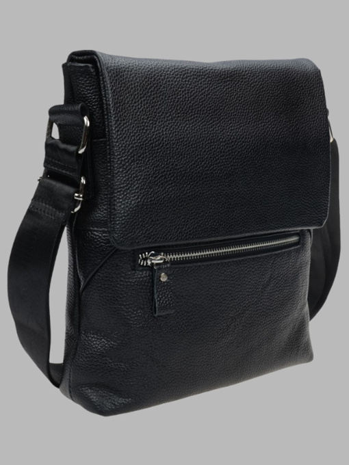 Сумки Borsa Leather модель 1t0013-black Фото