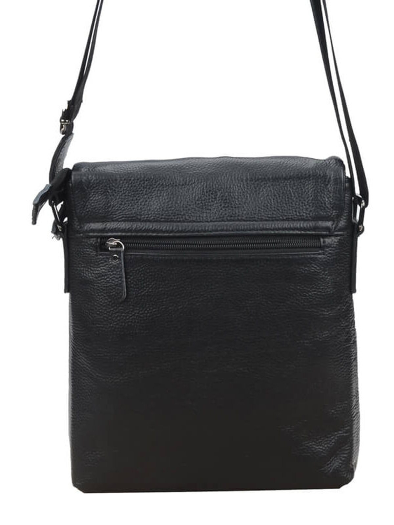 Сумки Borsa Leather модель 1t8870-black Фото