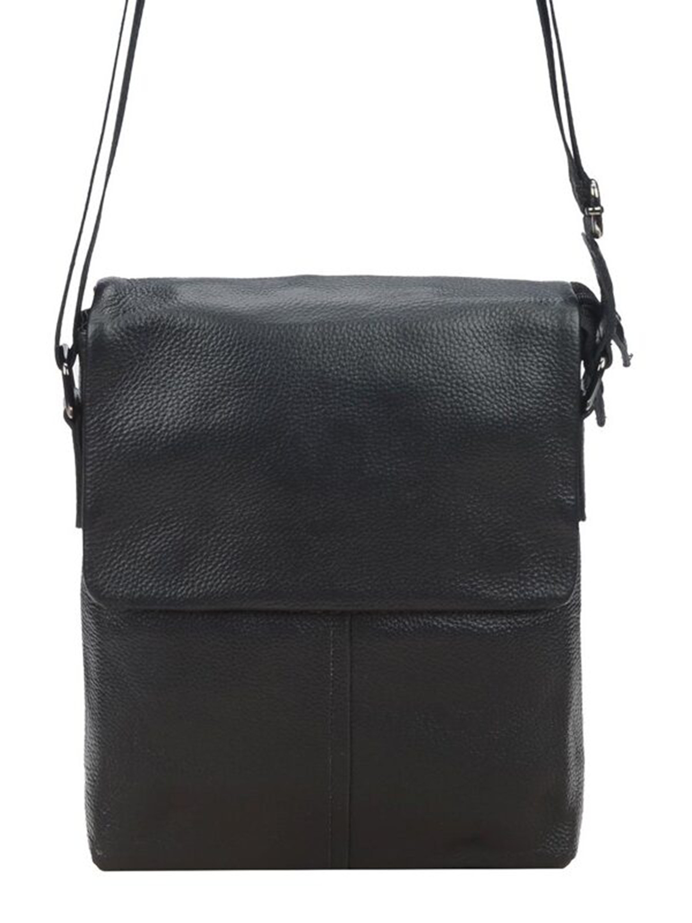 Сумки Borsa Leather модель 1t8870-black Фото
