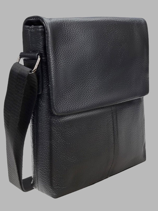 Сумки Borsa Leather модель 1t8870-black Фото