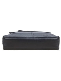 Сумки Borsa Leather модель 1t8870-black Фото