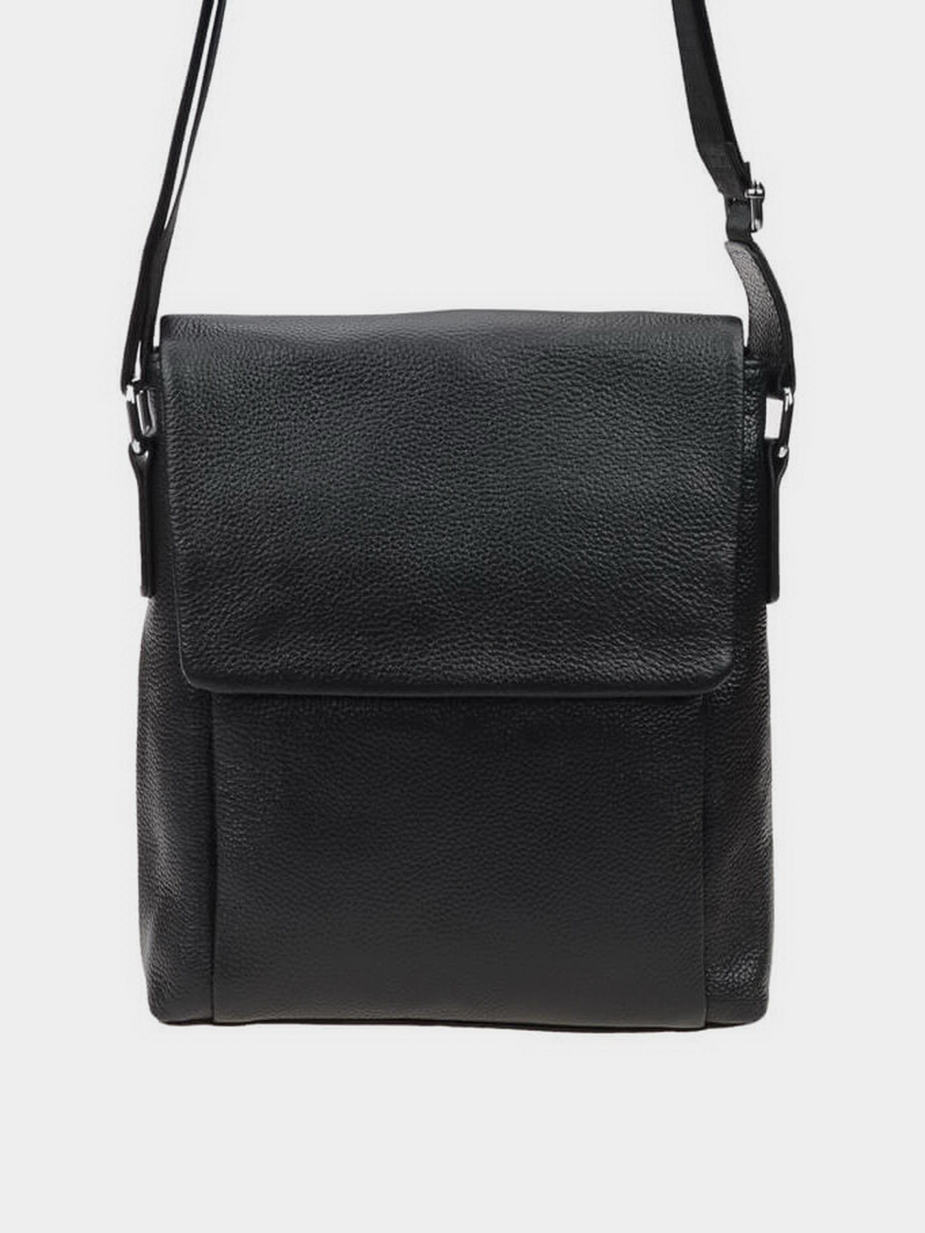 Сумки Borsa Leather модель 1t9168-black Фото