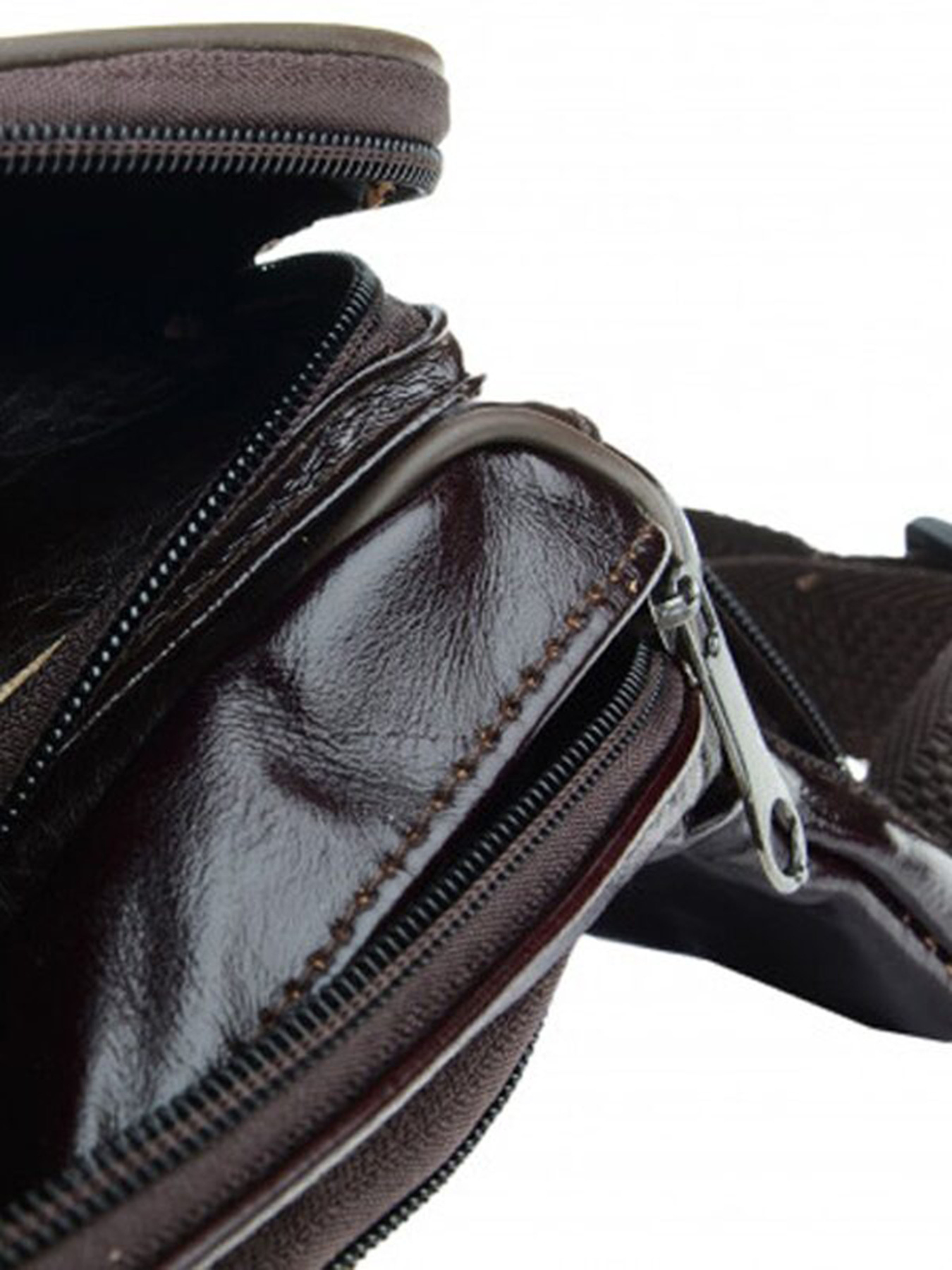 Сумки Borsa Leather модель 1t167m-brown Фото