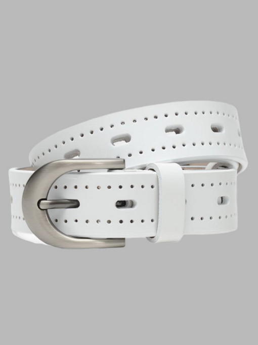 Ремни Borsa Leather модель CV1ZK-078-white Фото