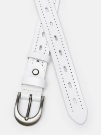 Ремені Borsa Leather модель CV1ZK-078-white Фото