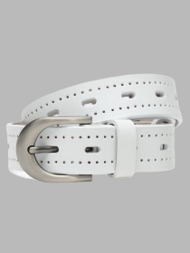 Ремені Borsa Leather модель CV1ZK-078-white Фото