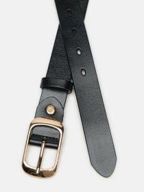 Ремені Borsa Leather модель CV1ZK-008-goldblack Фото