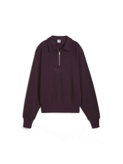 Футболки і поло PUMA Classics+ Half Zip Polo Crew модель 626561 Фото