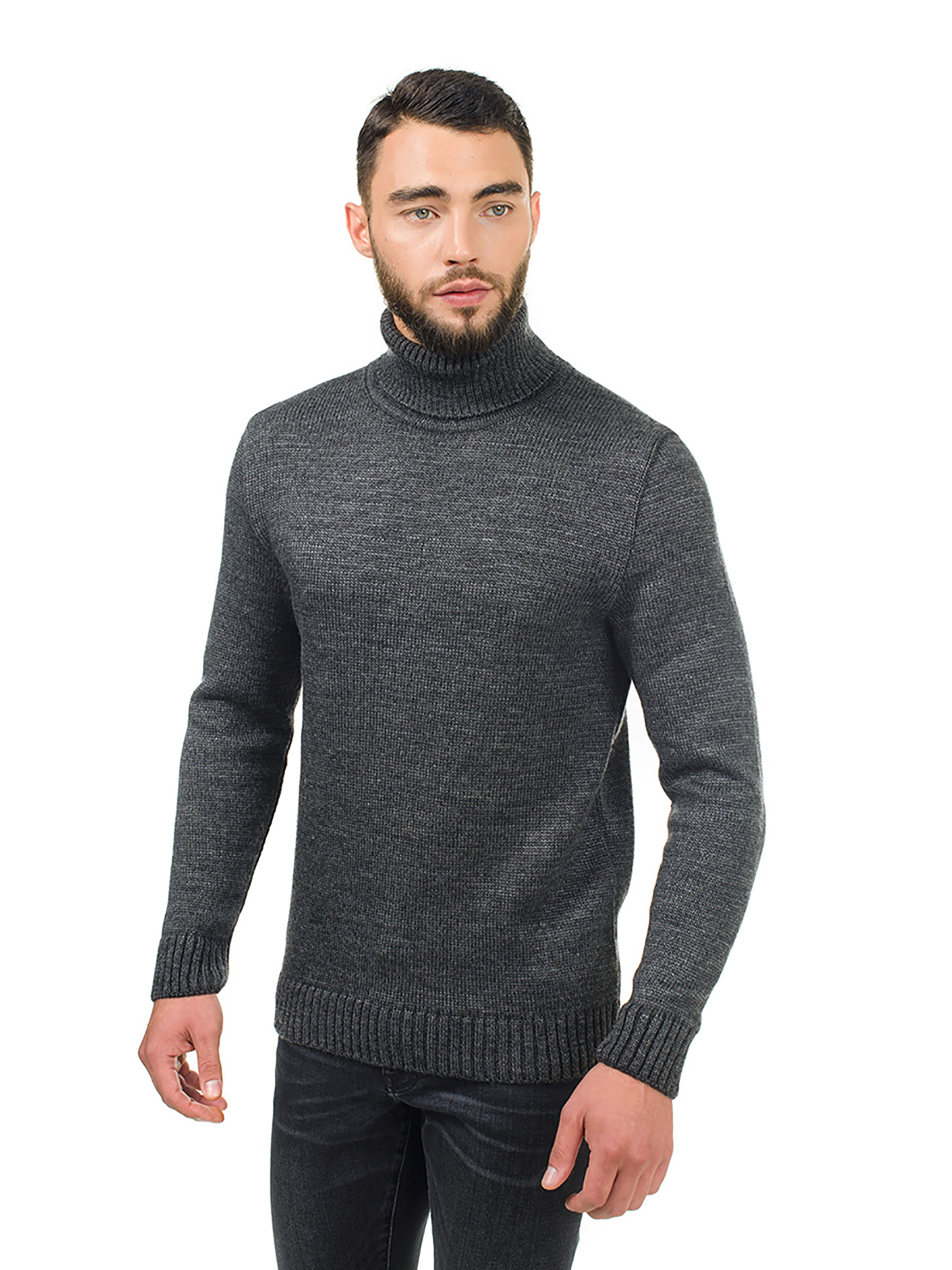 Свитры и кардиганы SVTR модель 268darkgrayTTNSVTR Свитры и кардиганы SVTR модель 268darkgrayTTNSVTR Фото