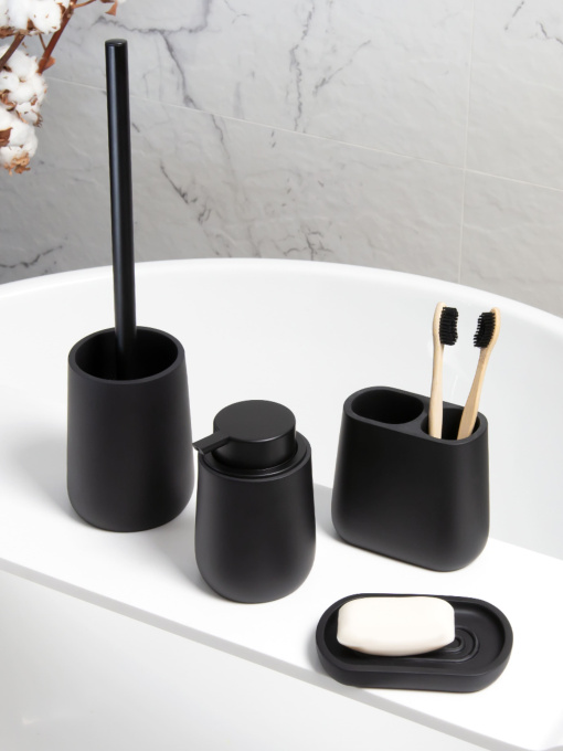 Набір аксесуарів для ванної кімнати чорний Richmond MBM HOME модель MVM-MH-13 BLACK Фото