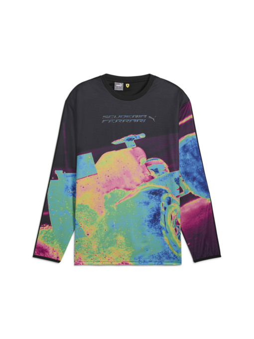 Худі та світшоти PUMA Ferrari Race Stmnt Ls Tee модель 627039 Фото