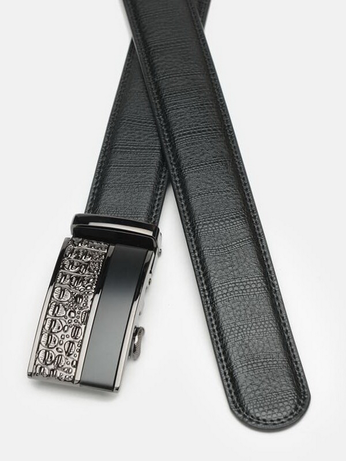 Ремені Borsa Leather модель CV1654-2-black Фото