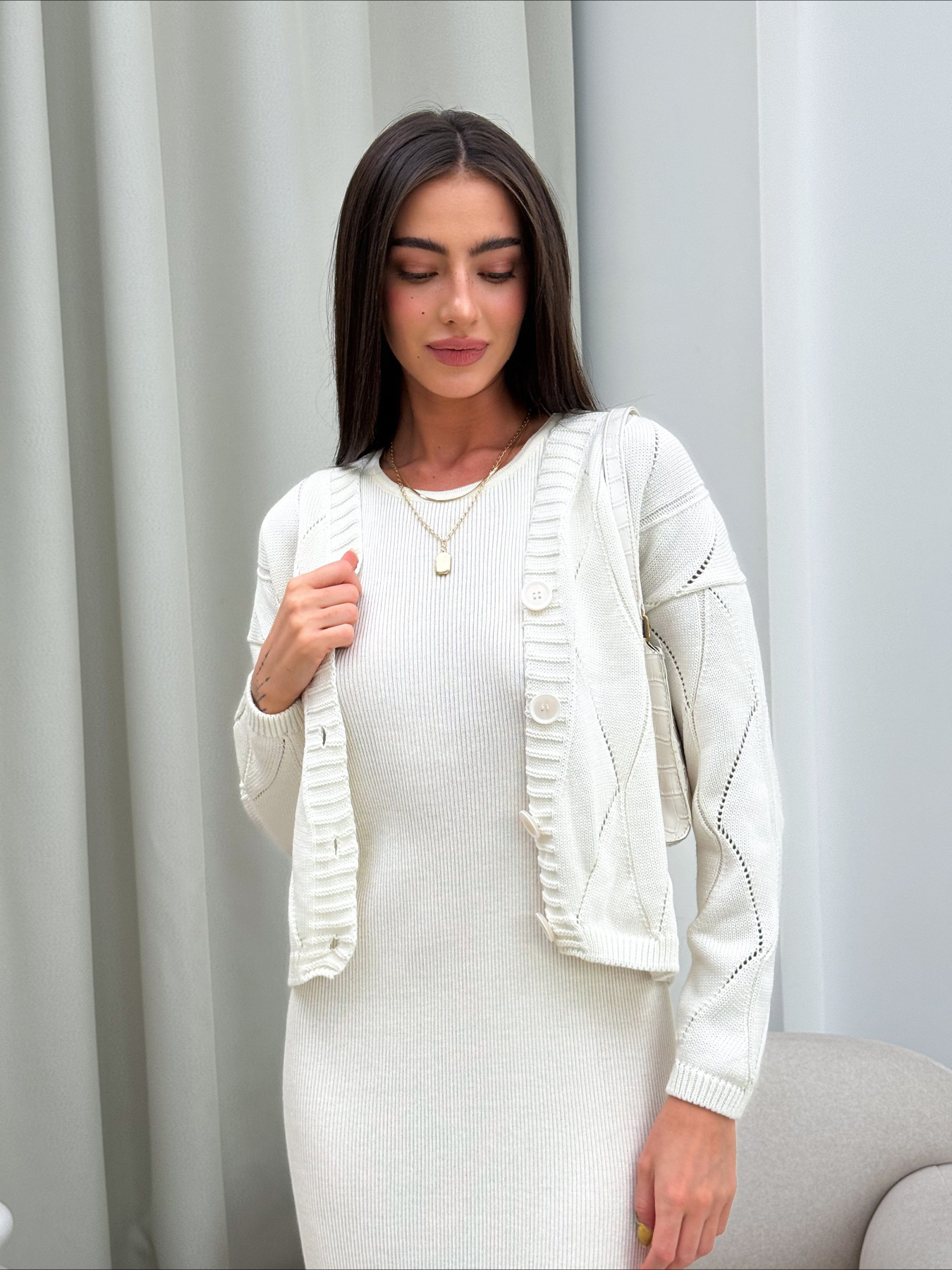 Свитры и кардиганы ART KNIT модель 35648 Фото