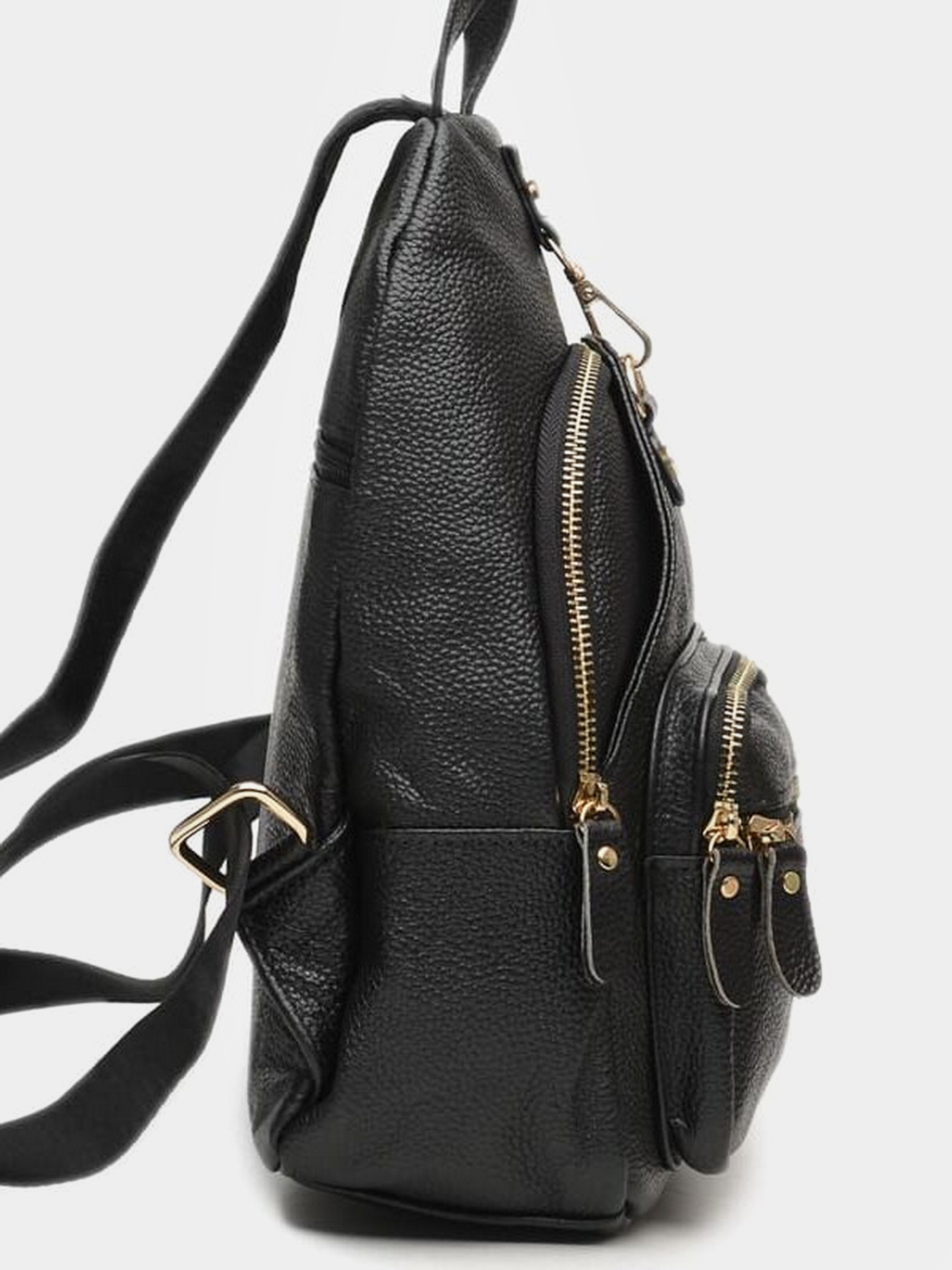 Рюкзаки Borsa Leather модель K1162-black Фото