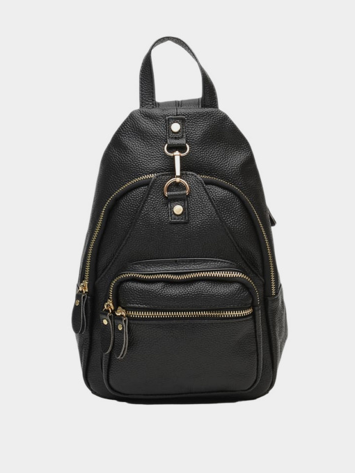 Рюкзаки Borsa Leather модель K1162-black Фото