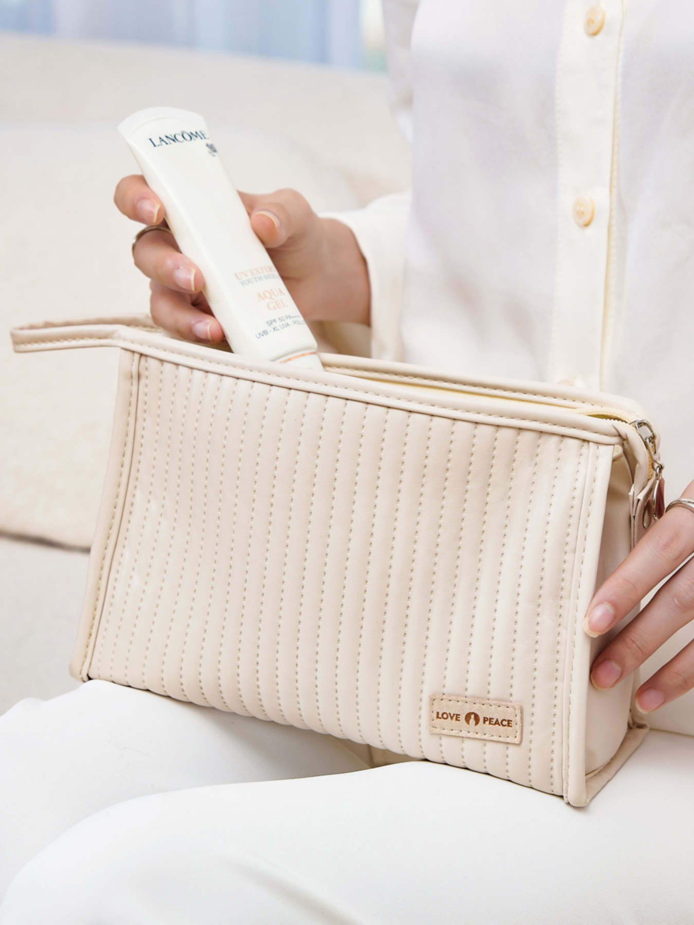 Косметичка MBM HOME модель TH-20 BEIGE Фото