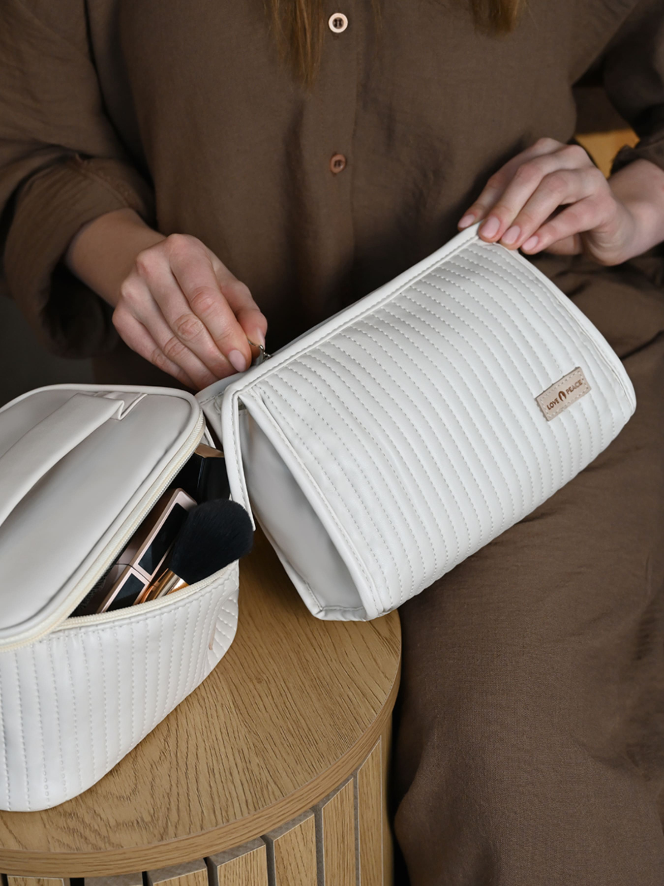 Косметичка MBM HOME модель TH-20 BEIGE Фото