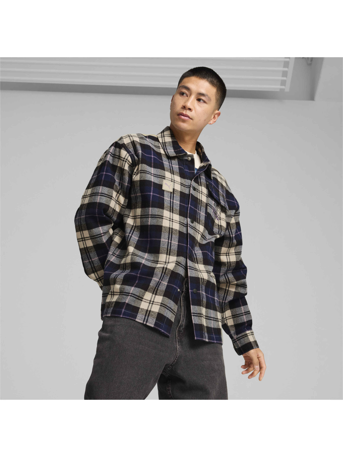 Рубашки PUMA Pl Statement Flanel Shirt модель 626364 Фото