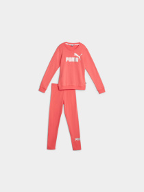 Костюми PUMA Logo Crew & Leggings Set модель 671041 Фото