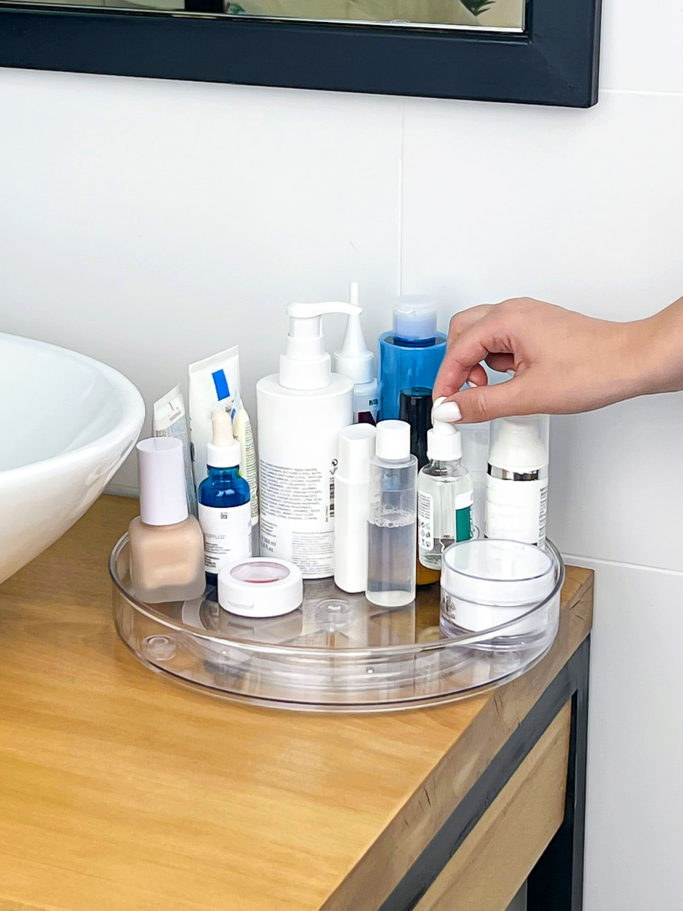 Подставка вращающаяся на 360° Lazy Susan прозрачная MBM HOME модель KP-73 T Подставка вращающаяся на 360° Lazy Susan прозрачная MBM HOME модель KP-73 T Фото