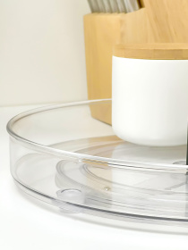 Подставка вращающаяся на 360° Lazy Susan прозрачная MBM HOME модель KP-73 T Фото