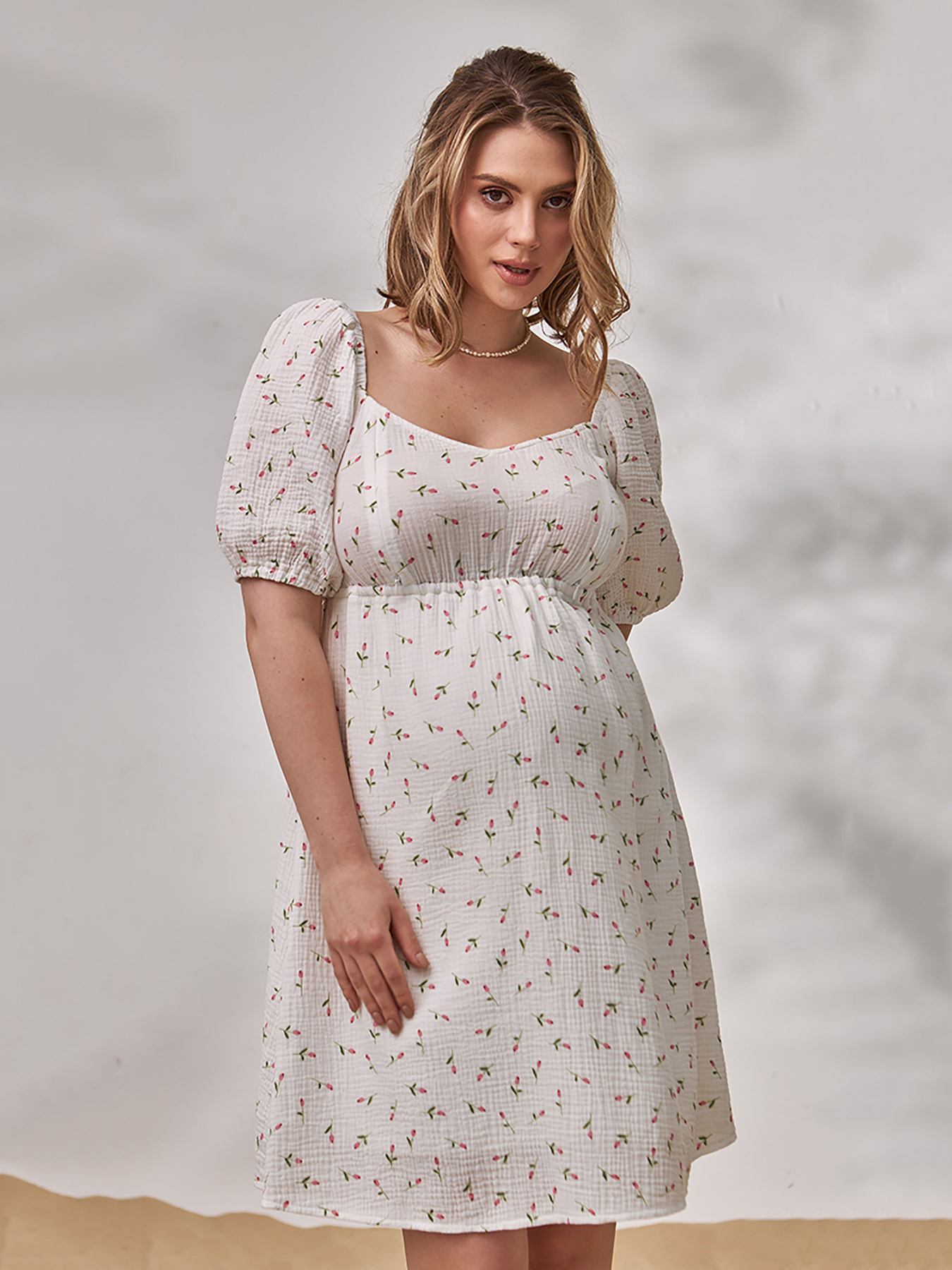 Сукні Yula mama Amadeya модель AmadeyaDR-24.052WhiteYLMMDR Сукні Yula mama Amadeya модель AmadeyaDR-24.052WhiteYLMMDR Фото