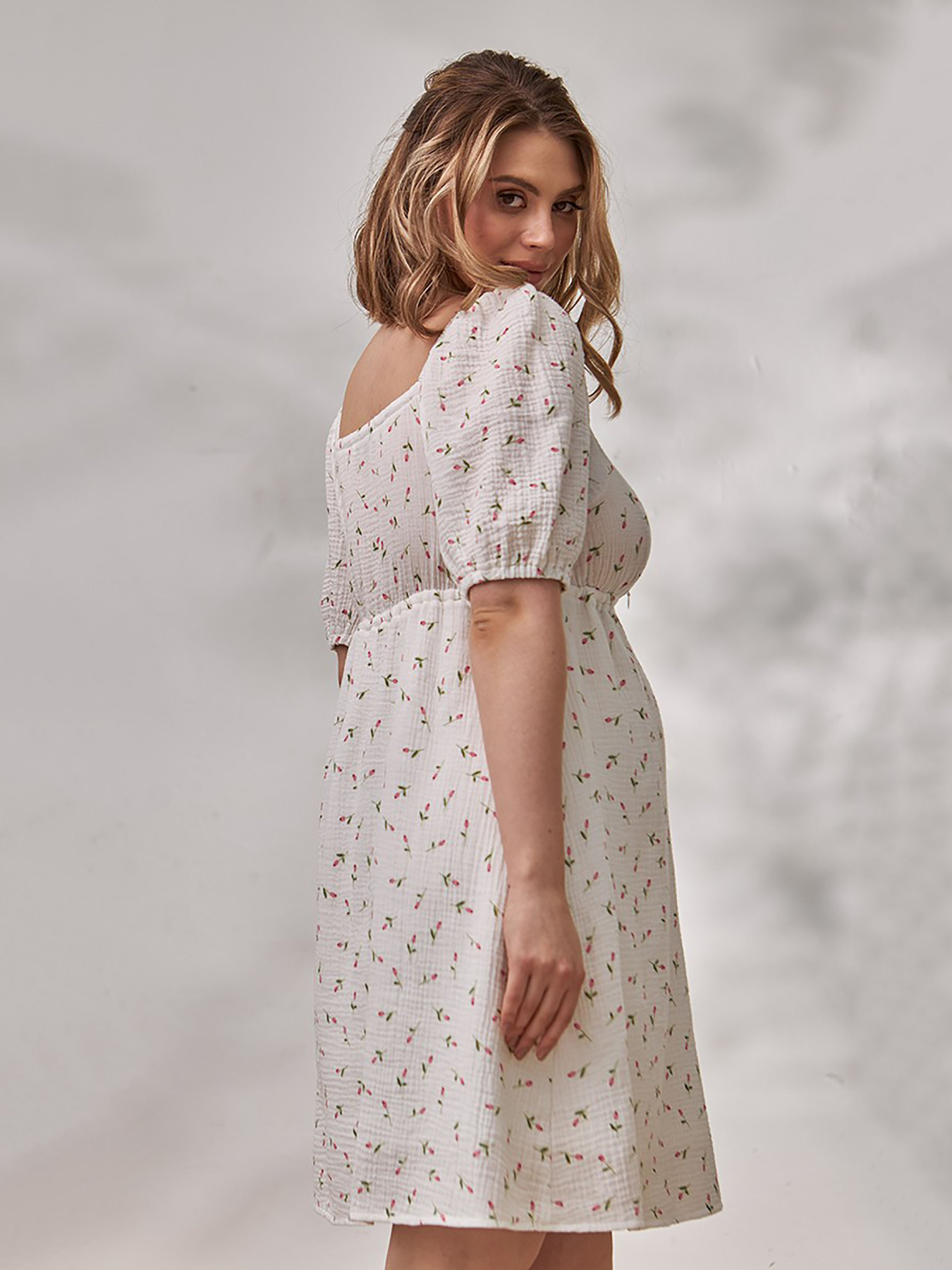 Сукні Yula mama Amadeya модель AmadeyaDR-24.052WhiteYLMMDR Сукні Yula mama Amadeya модель AmadeyaDR-24.052WhiteYLMMDR Фото