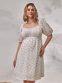 Сукні Yula mama Amadeya модель AmadeyaDR-24.052WhiteYLMMDR Фото