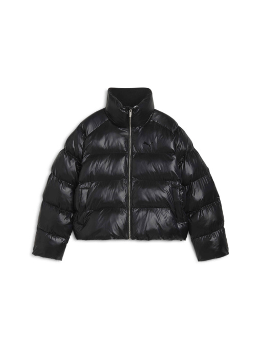 Куртки и дубленки PUMA Shiny Puffer Jacket модель 626514 Фото