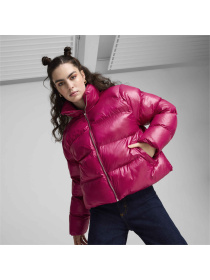 Куртки и дубленки PUMA Shiny Puffer Jacket модель 626514 Фото