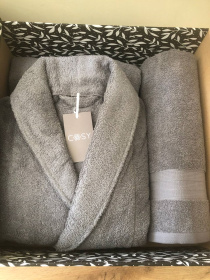 Одежда для дома и сна Cosy Набір (Халат + Рушник) модель Set925+Cb900+?7COSY Фото
