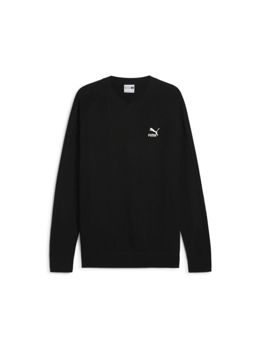 Худи и свитшоты PUMA T7 V-neck Crew модель 627593 Фото