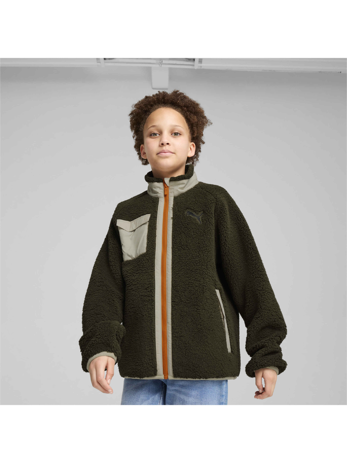 Куртки та дублянки PUMA Hybrid Sherpa Jacket модель 626504 Фото