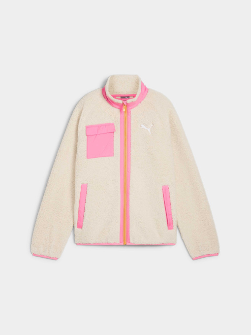 Куртки и дубленки PUMA Hybrid Sherpa Jacket модель 626504 Фото