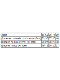 Одяг для немовлят Носи своє модель 5034-024-4-svtlo-blakitnij-milk Фото