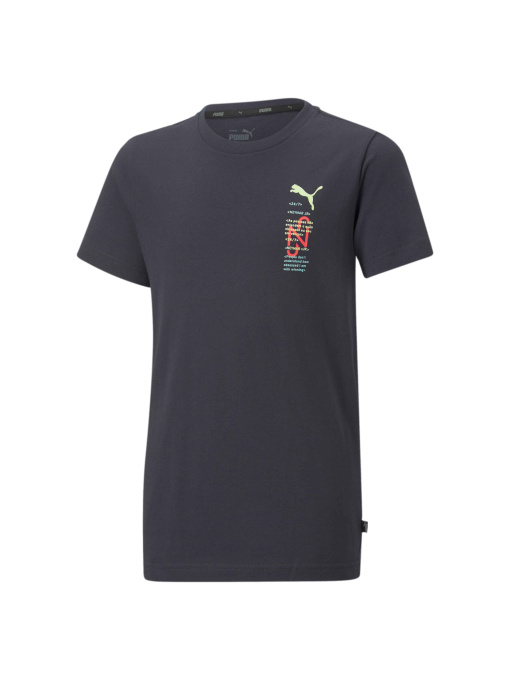 Футболки і поло PUMA Neymar Jr 24/7 Graphictee Jr модель 605775 Фото