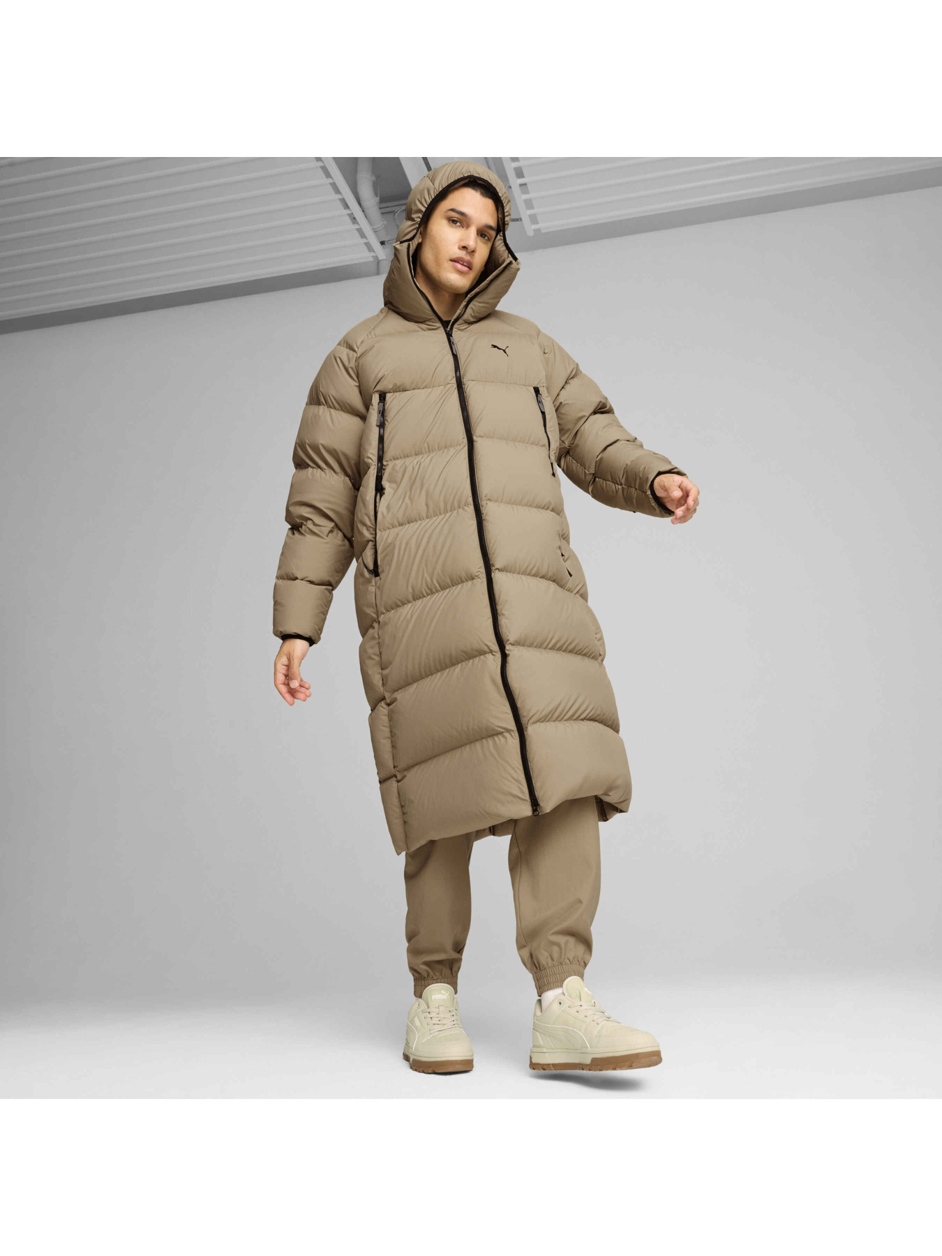 Куртки та дублянки PUMA Long Hooded Down Coat модель 626467 Фото