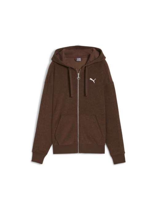 Куртки и дубленки PUMA Her Full-zip Hoodie модель 681636 Фото