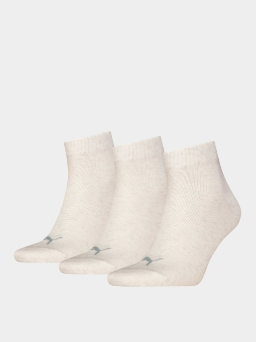 Шкарпетки та гольфи PUMA Unisex Quarter Plain 3p модель 938589 Фото