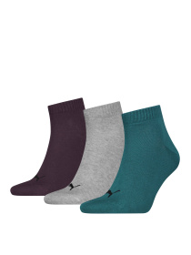 Шкарпетки та гольфи PUMA Unisex Quarter Plain 3p модель 938589 Фото