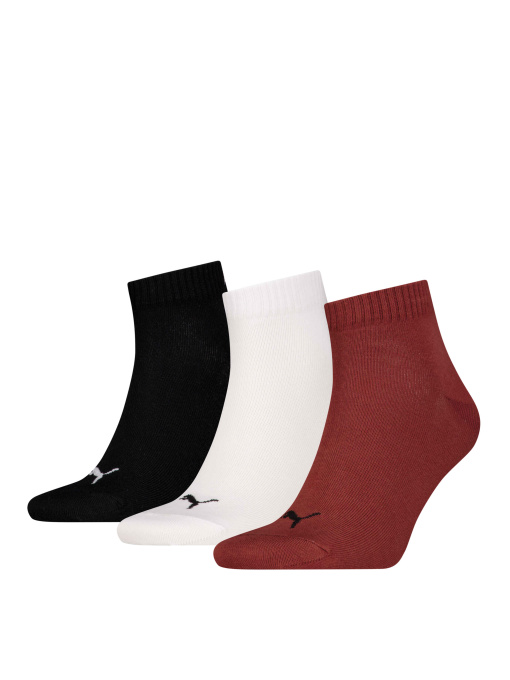 Шкарпетки та гольфи PUMA Unisex Quarter Plain 3p модель 938589 Фото