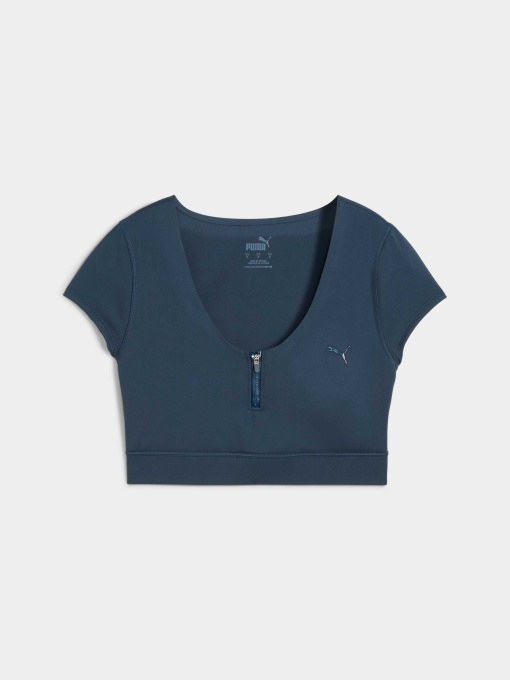 Футболки і поло PUMA Zip Crop Bra Tee модель 526812 Фото